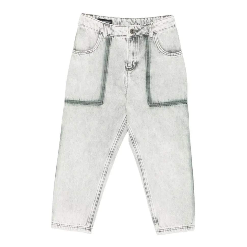 Klassiske jeans med fem lommer