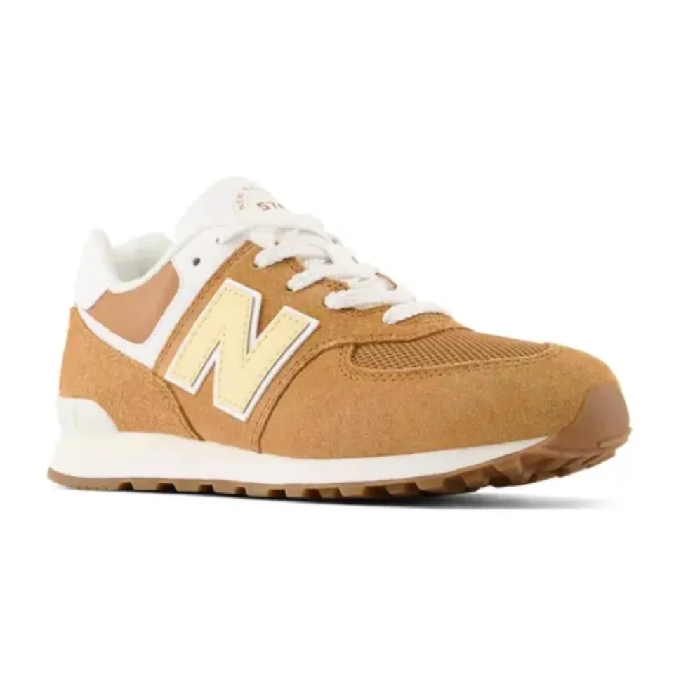 Klassiske sennepsfargede sneakers