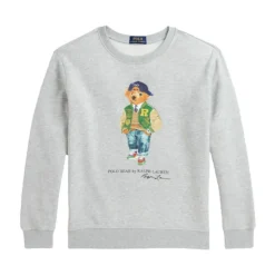 Klassisk Grå Bjørn Sweatshirt