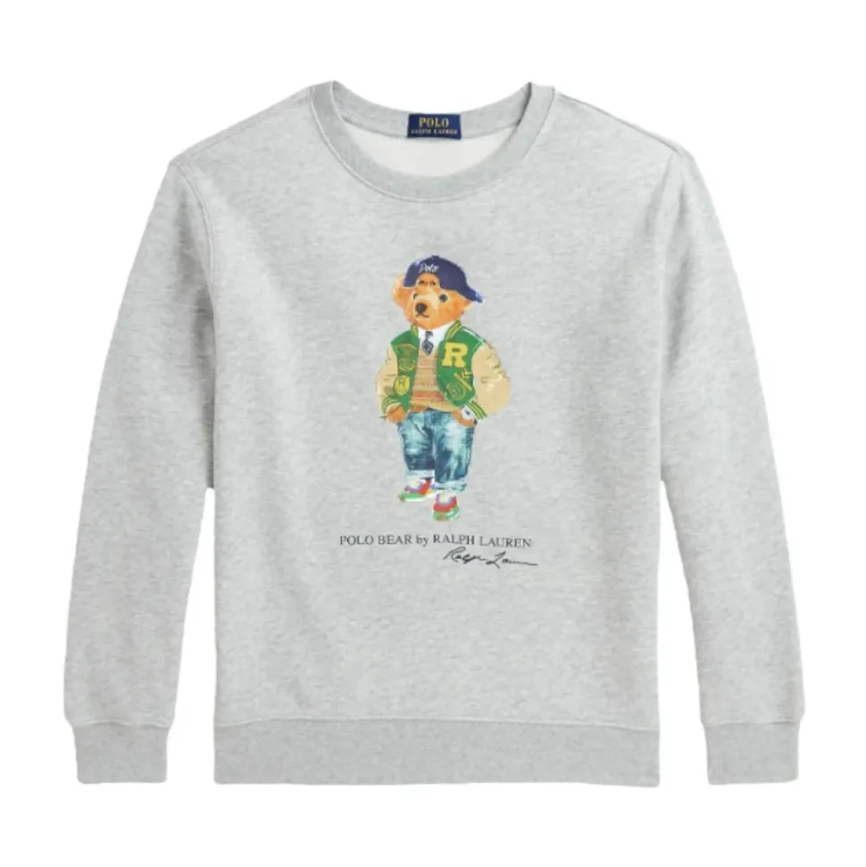 Klassisk Grå Bjørn Sweatshirt