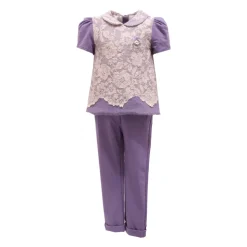 Klessett for barn med bluse og bukser