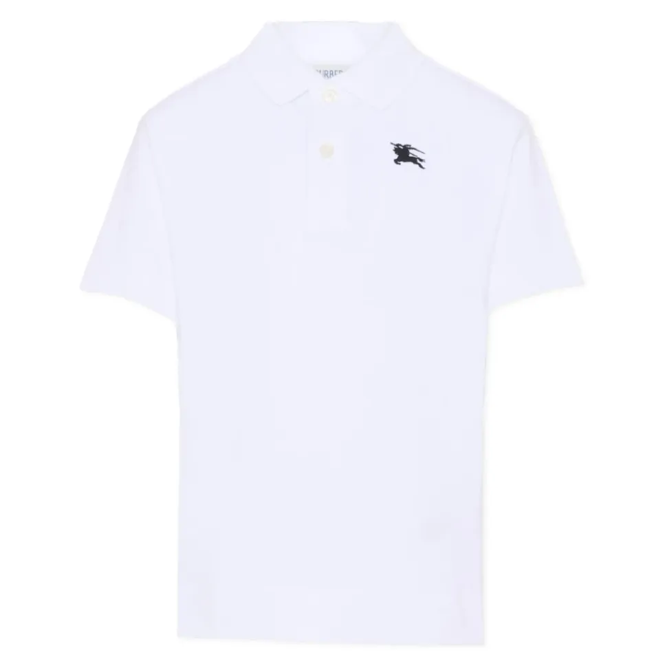 Kortermet bomulls poloshirt