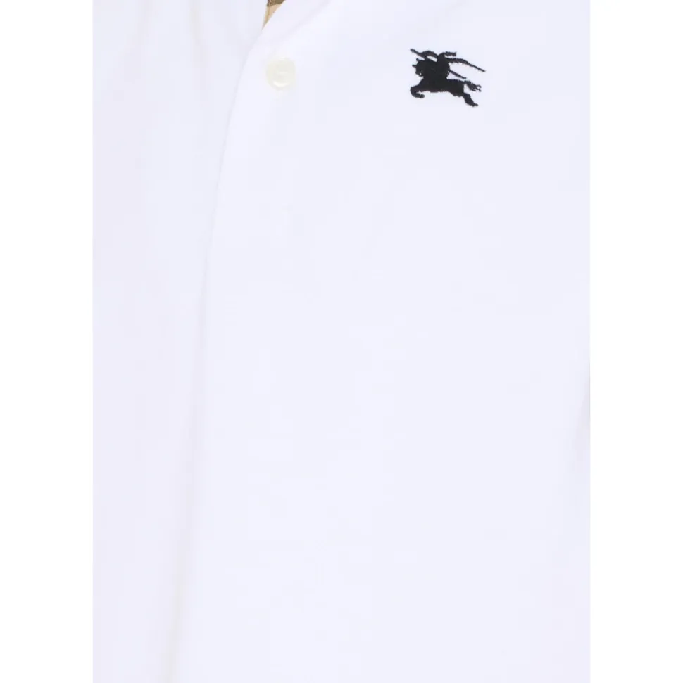 Kortermet bomulls poloshirt
