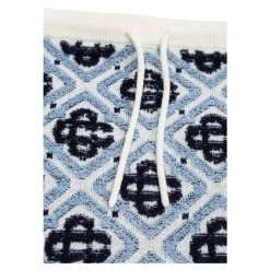 Kort skjørt med monogram