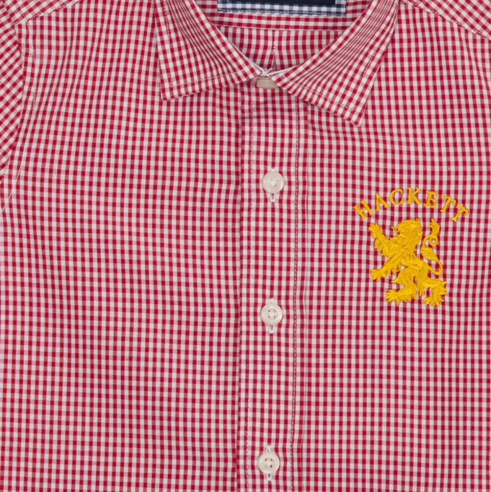 Lapel Collar Langermet Skjorte