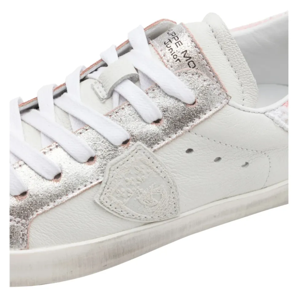 Lave-top sneakers i skinn
