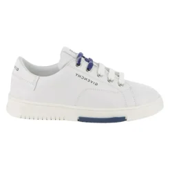 Leather Lace-Up Sneakers