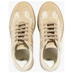 Leather Logo Trainers