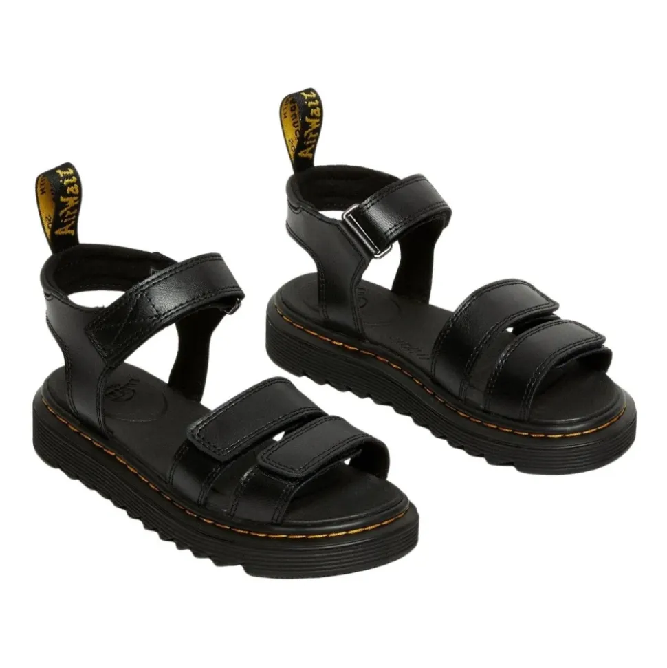 Leather T Lamper Sandaler