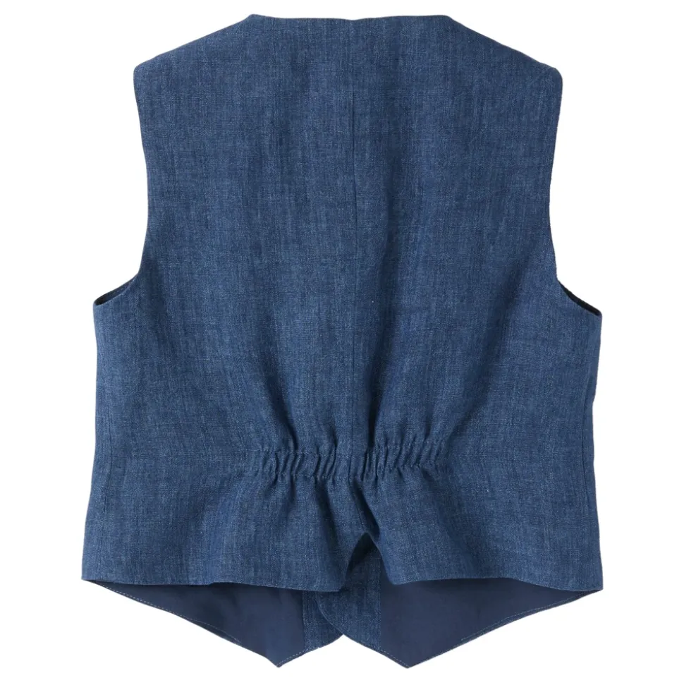 Linen Gilet