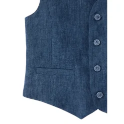 Linen Gilet