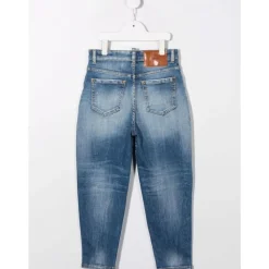 Logo beltering jeans