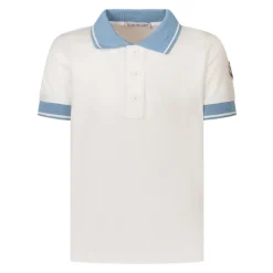 Logo Bomulls Pike Polo Skjorte