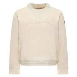 Logo-brodert bomullsgenser