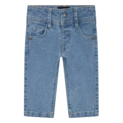 Logo-broderte jeans