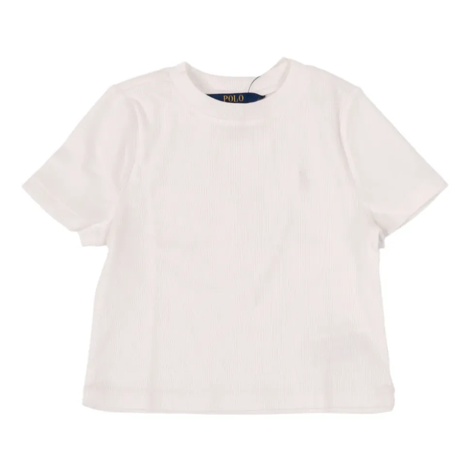 Logo-brodert T-skjorte