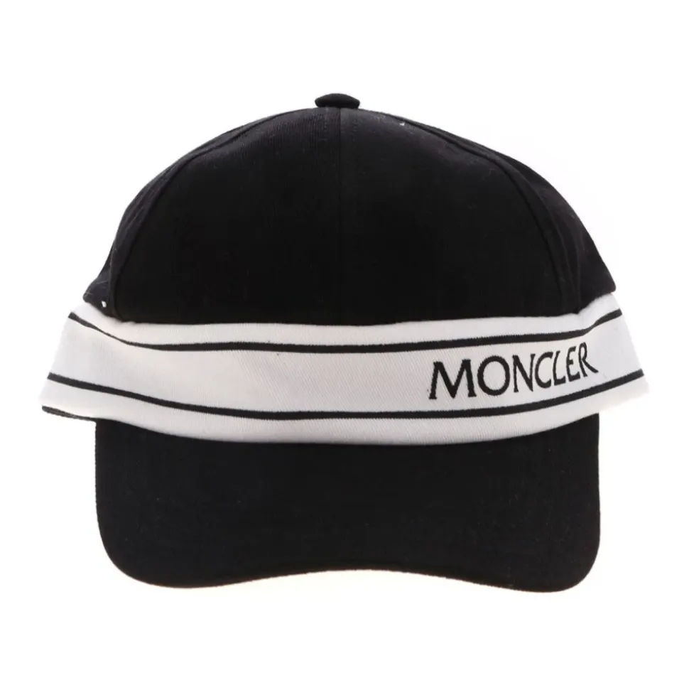 Logo Cap med Stripete Bånd