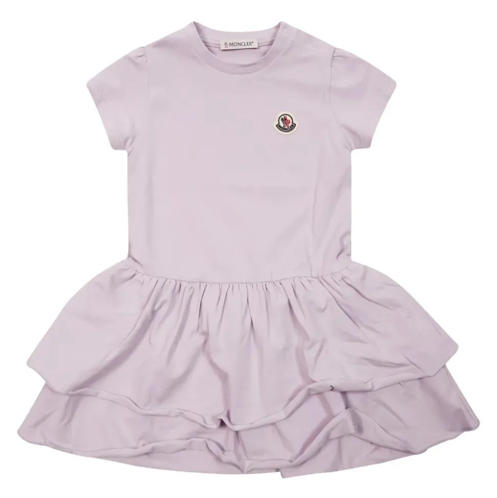 Logo Cotton Jersey Dress