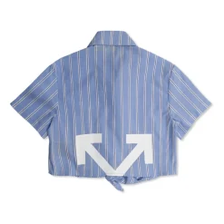 Logo-detail Striped Shirt
