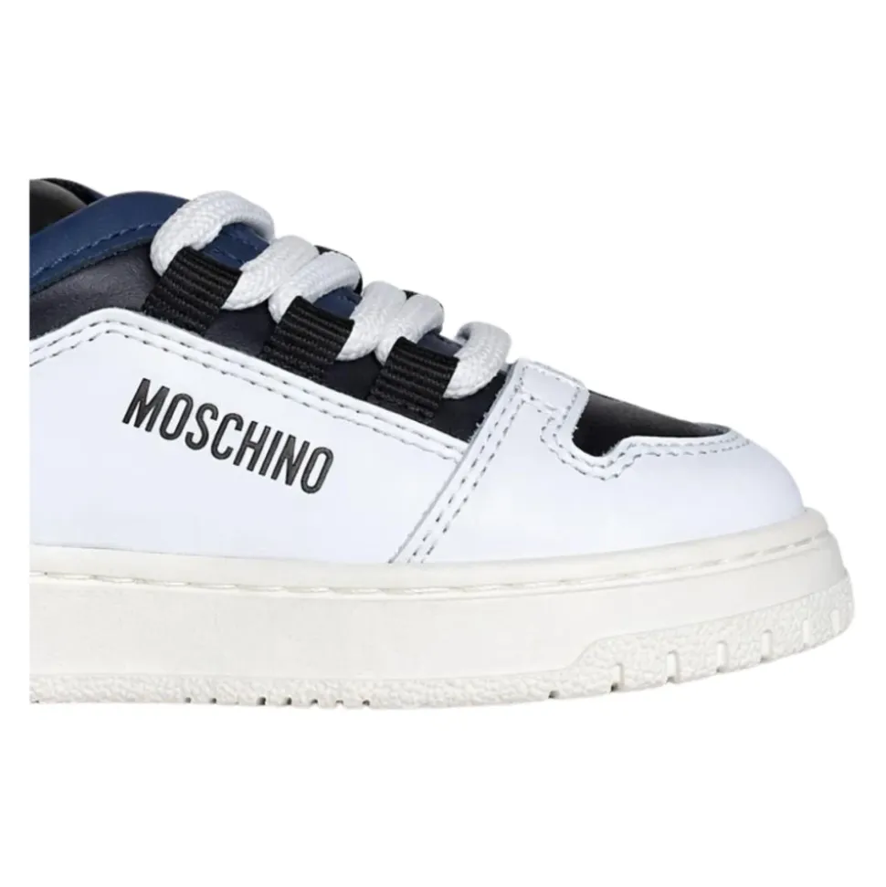 Logo Leather Sneakers