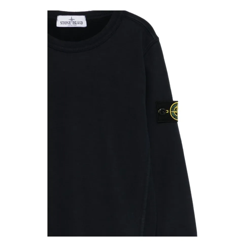 Logo Patch Crewneck Sweatshirt