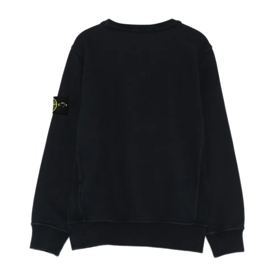 Logo Patch Crewneck Sweatshirt