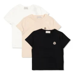 Logopatch T-skjorte Tre-pakning