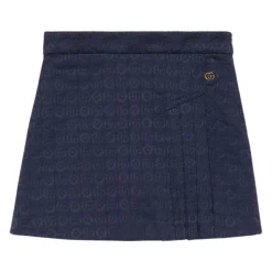 Logo Print Kids Skirt