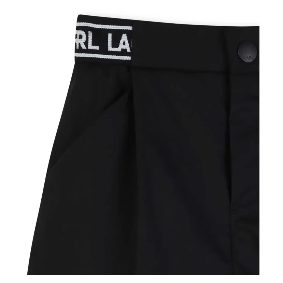 Logo-Print Shorts Sett