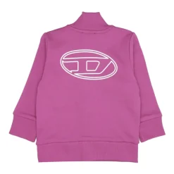 Logo-print Zip-up Sweatshirt