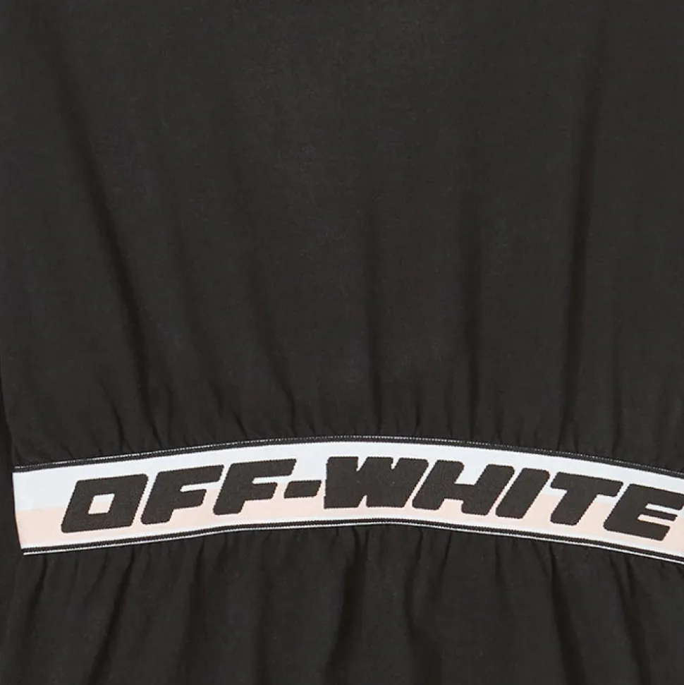 Logo-waistband Mini Dress