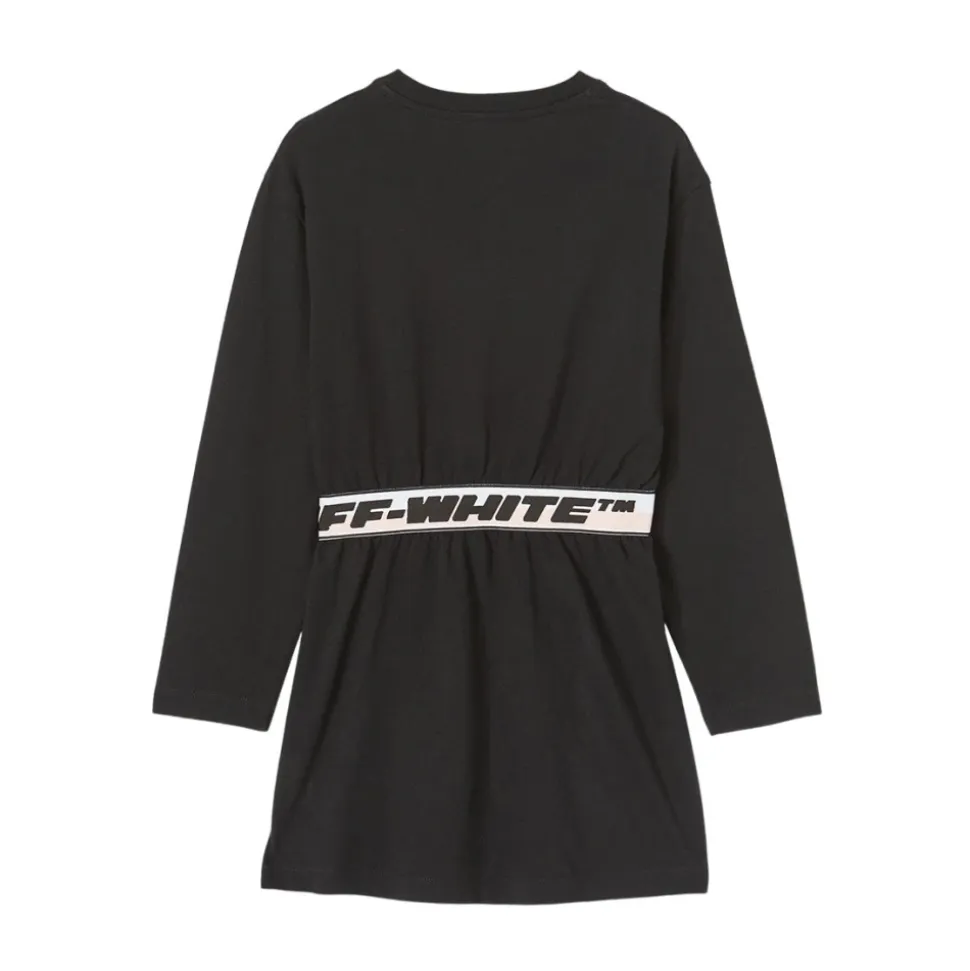 Logo-waistband Mini Dress
