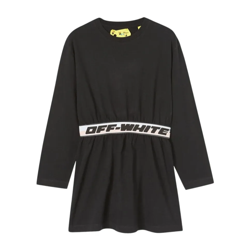Logo-waistband Mini Dress