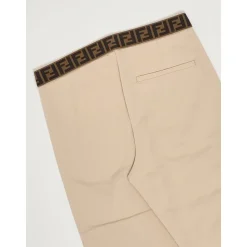 Logo-Waistband Trouser