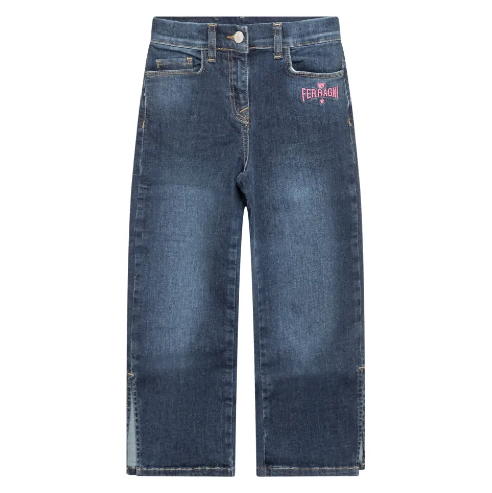 Long Wide Leg Jeans