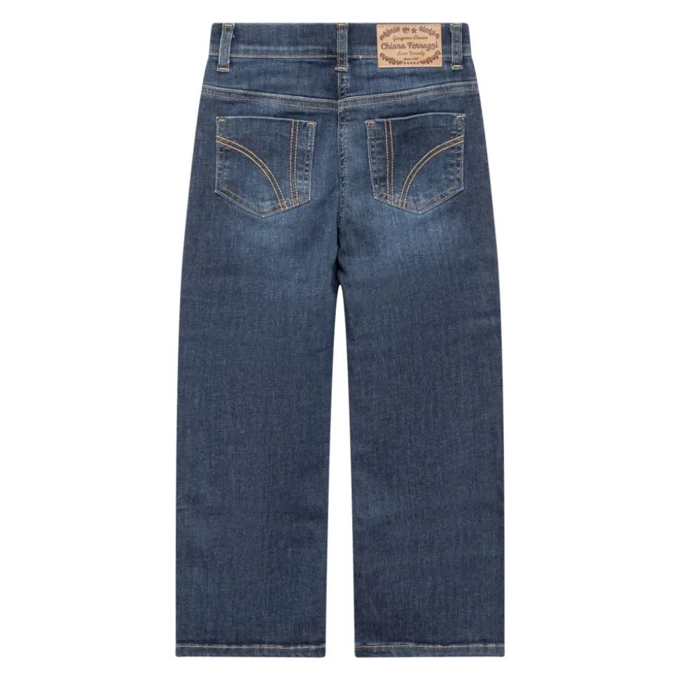 Long Wide Leg Jeans