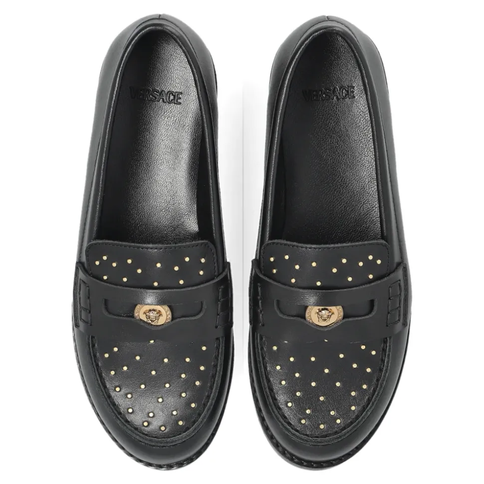 Lærloafers