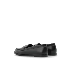 Lærloafers