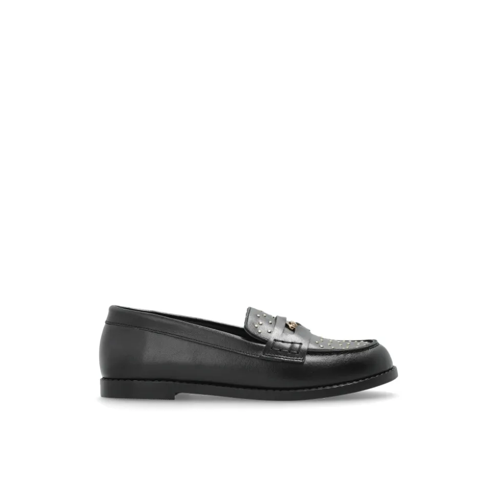 Lærloafers
