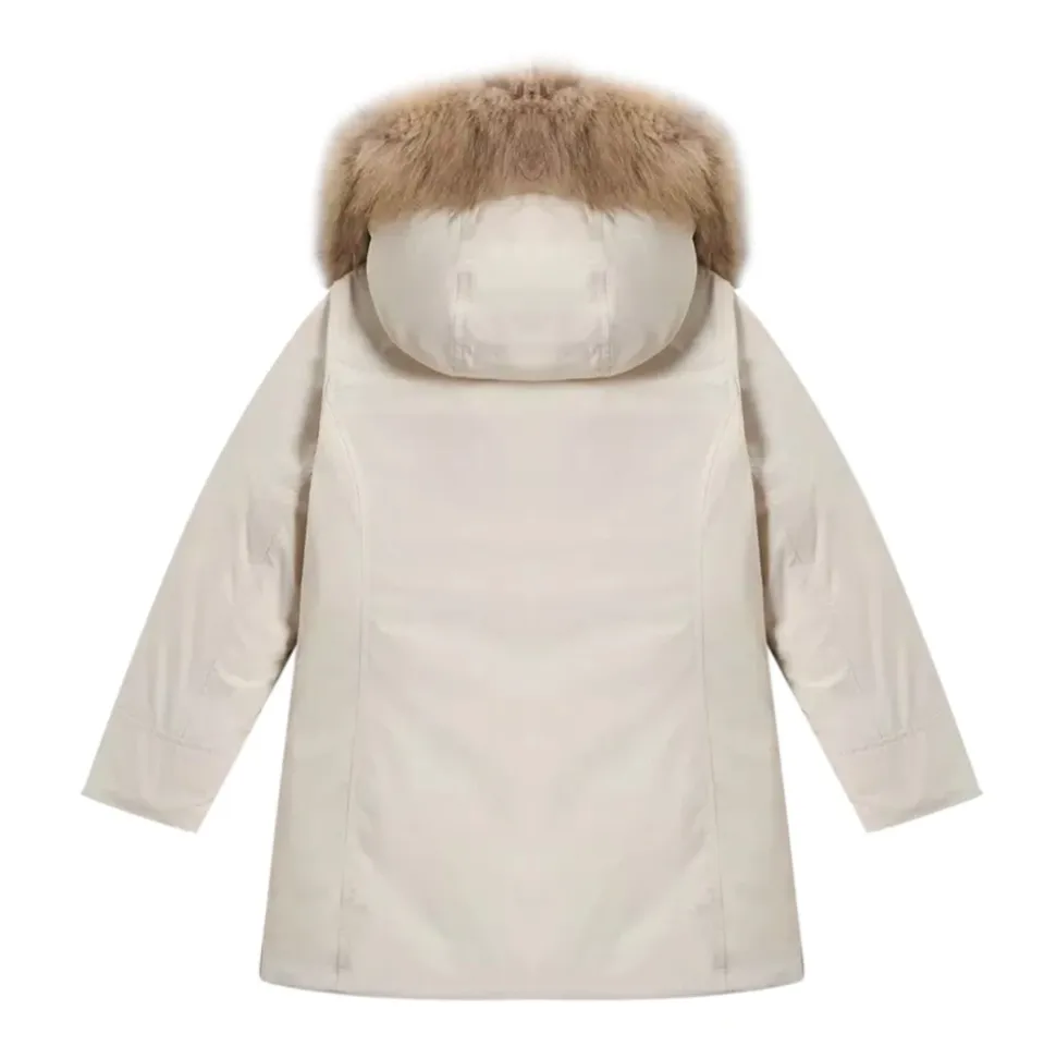 Luksuriøs Arctic Raccoon Parka