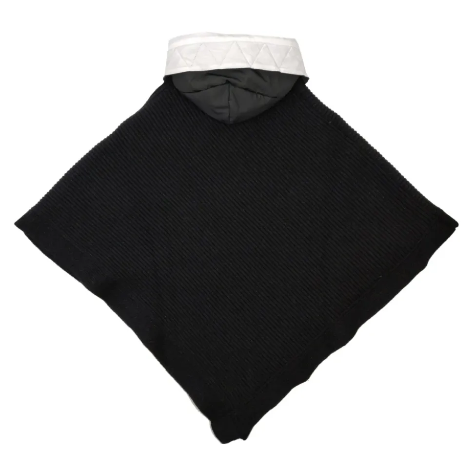 Lurex Cashmere-Blend Poncho