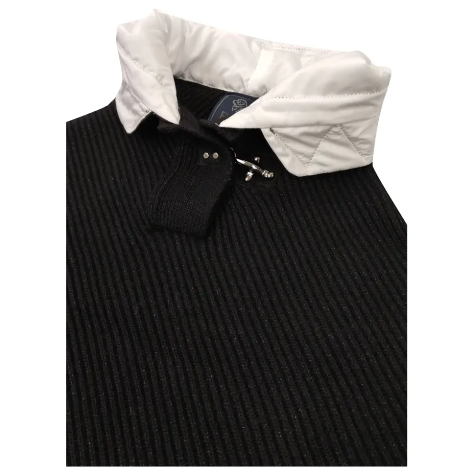 Lurex Cashmere-Blend Poncho