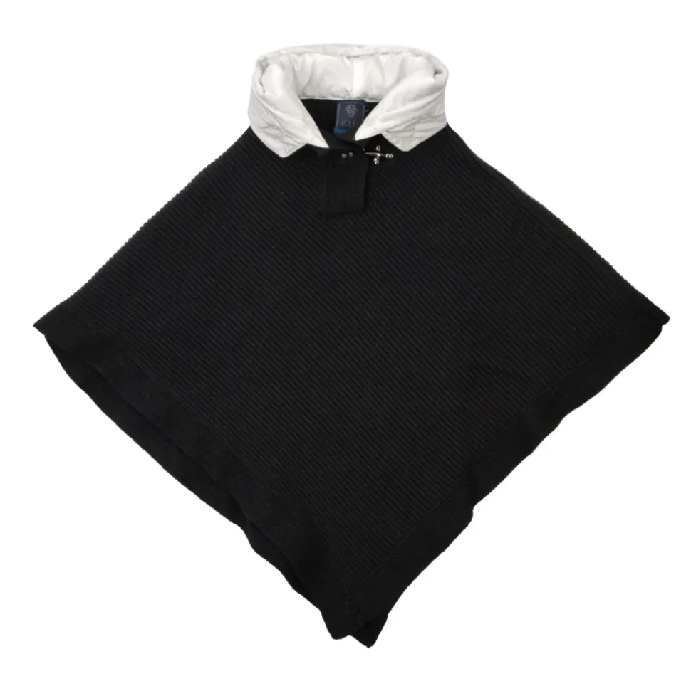 Lurex Cashmere-Blend Poncho