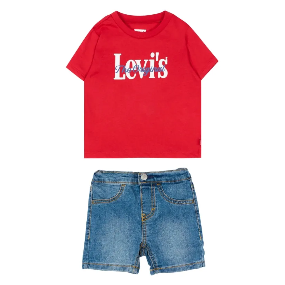 LVB HP AOP LOGO TEE & SHORT
