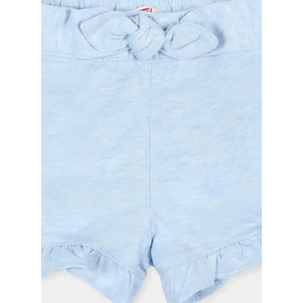 LVG BOW SLV TEE & BELTED SHORT SET