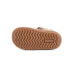 Lyserosa Sandaler med Borrelås