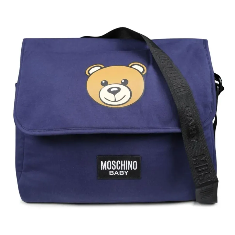 Mamma-veske med stellematte Teddy Print