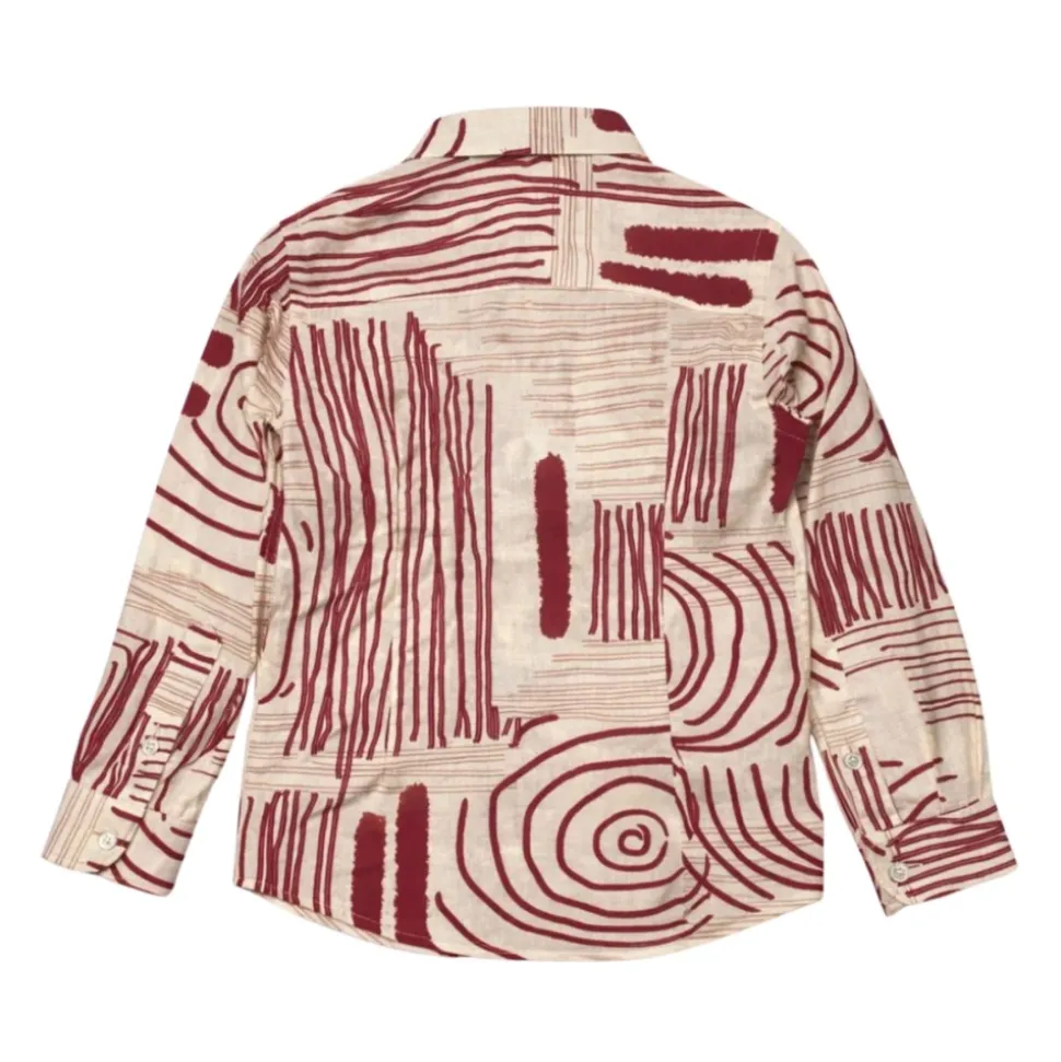 Manuel Ritz Shirts Bordeaux