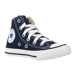 Marineblå Hi-Top Canvas Sneakers