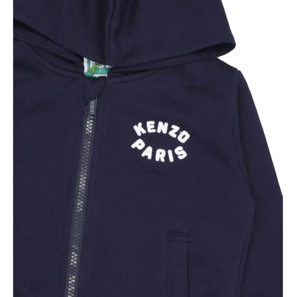 Maxi Logo Zip Hoodie